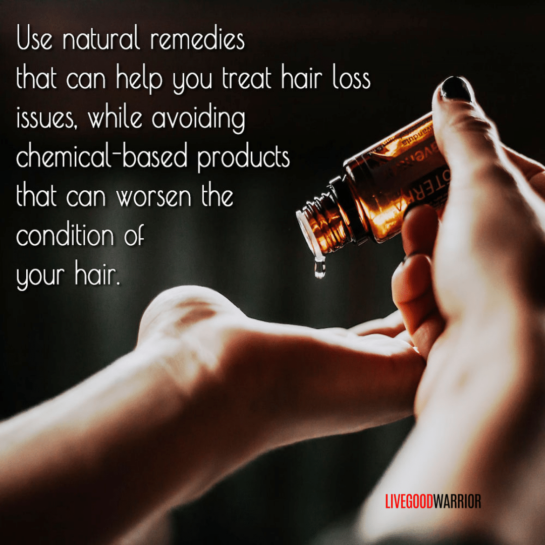 Only Gentle Natural Remedies for Woman's Hair Loss and Treatment