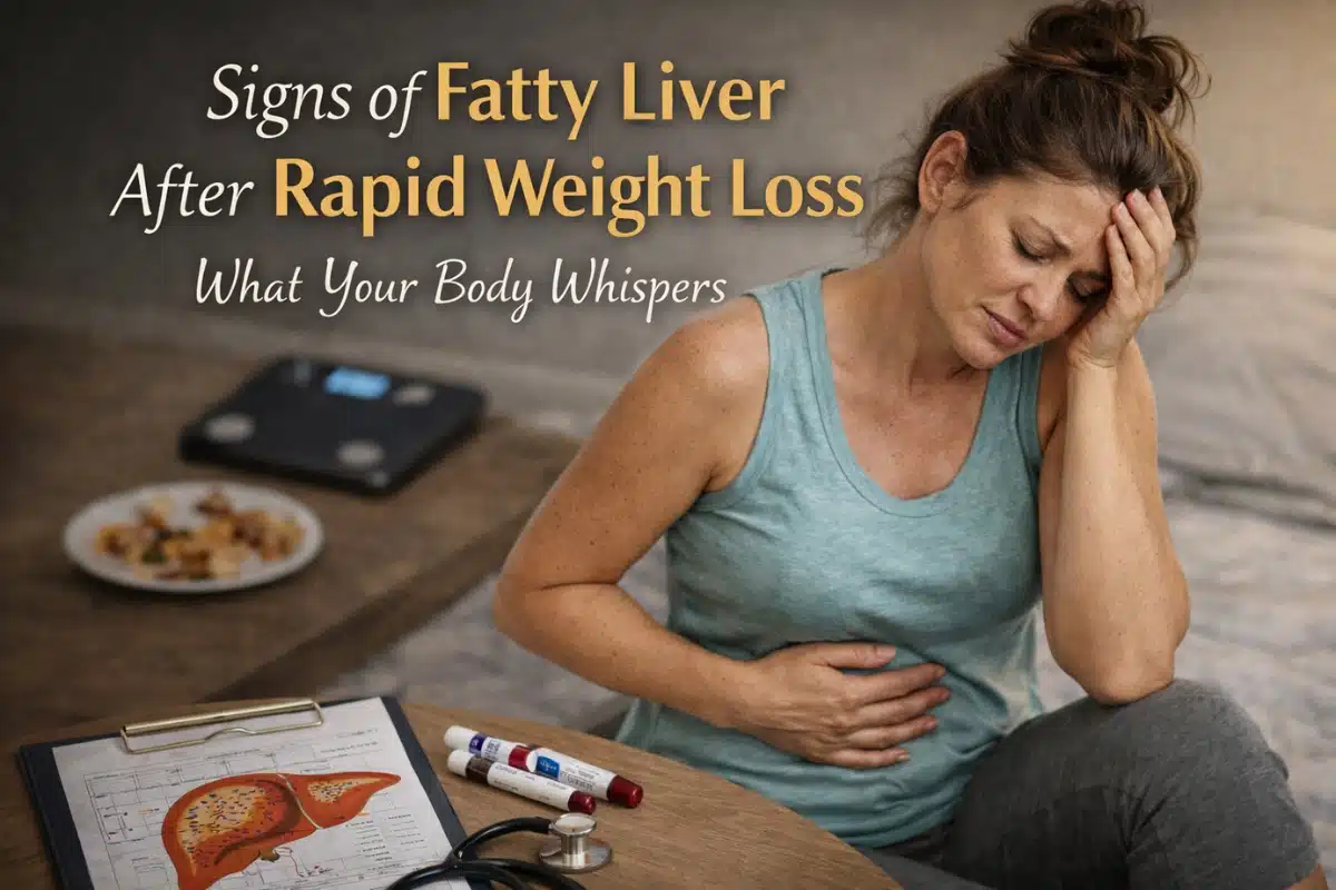 Signs of Fatty Liver After Rapid Weight Loss: What Your Body Whispers